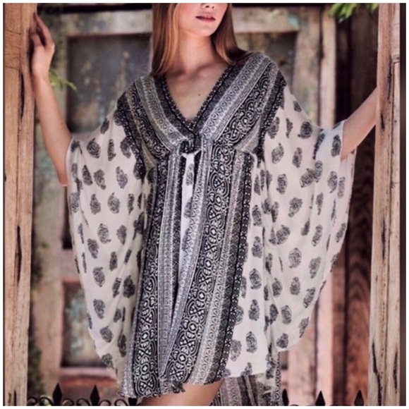 Angie Dresses & Skirts - 🔥Boho Style Gypsy Kaftan Wrap by Angie